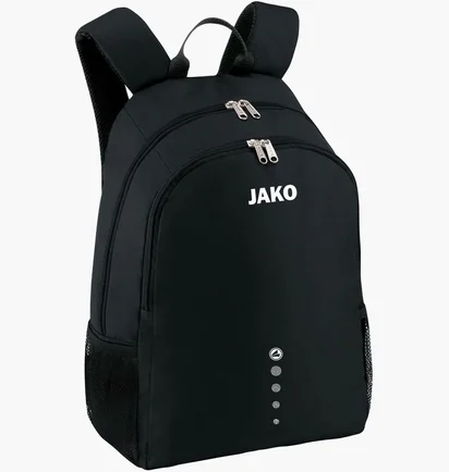 Рюкзак унисекс Jako Classico Black 1850-08
