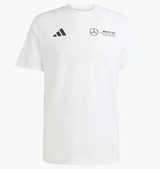 Футболка чоловіча Adidas Mercedes - Amg Petronas Formula One Team Graphic White KH1084