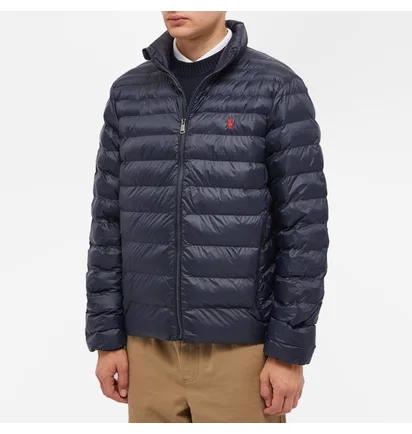 Пуховик чоловічий Polo Ralph Lauren Recycled Lightweight Down Jacket Blue 710810897007