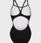 Купальник женский Arena Diamond Swimsuit Lightdrop Bac 42 Black/White 007757-510