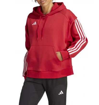 Худі жіноче Adidas Hooded Sweatshirt Tiro 23 C Co Hdw Red IC4615