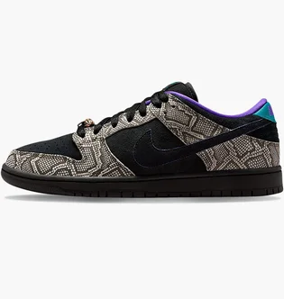 Кросівки чоловічі Nike Sb Dunk Low Black/Beige IB6208-200