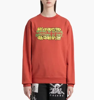 Світшот дитячий Brain Dead Movement Orange P21T10001810