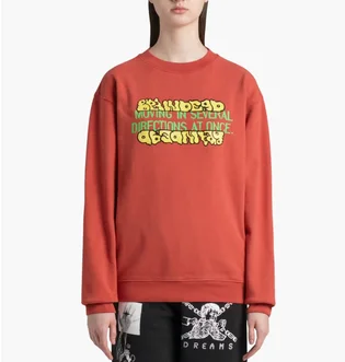 Світшот дитячий Brain Dead Movement Orange P21T10001810