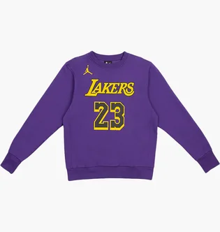 Свитшот мужской Air Jordan Nba Los Angeles Lakers Courtside Statement Edition Violet DN4718-508