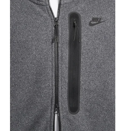 Толстовка чоловіча Nike Nsw Tch Flc Fz Winter Hd Grey Dq4801-010
