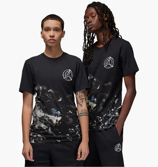 Футболка унисекс Air Jordan Artist Series By Jammie Holmes Graphic T-Shirt Black FB7408-010