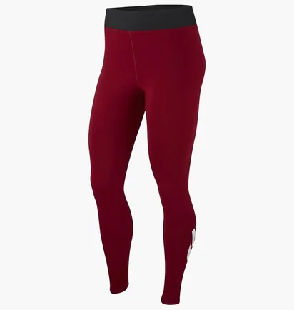 Леггинсы женские Nike Nsw Legasee Lggng Hw Futura Red Bq9771-677