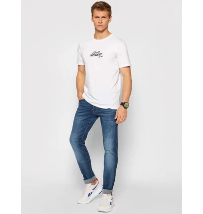 Джинсы мужские Jack & Jones Glenn Con 057 50Sps Slim Fit Blue 12133074