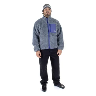 Кофта унисекс Stussy Sherpa Grey 118529-1032