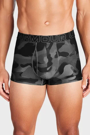 Труси чоловічі Under Armour Perf Tech Nov Grey/Black 1383883-001