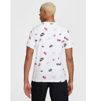 Футболка чоловіча Nike M Nsw Tee 12Mo Aop Sp25 White HJ0561-100