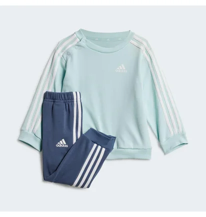 Спортивный костюм детский Adidas Essentials 3-Stripes Green/Blue IY7575