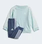 Спортивный костюм детский Adidas Essentials 3-Stripes Green/Blue IY7575