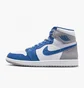 Кроссовки мужские Nike 1 Retro High Og Blue/White Dz5485-410