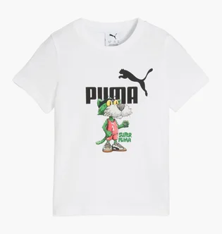 Футболка детская Puma Super Graphic White 690798-02