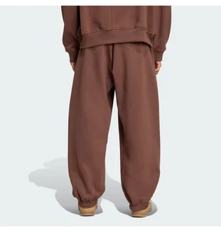 Штаны женские Adidas Essentials Linear Oversized Brown JW0986