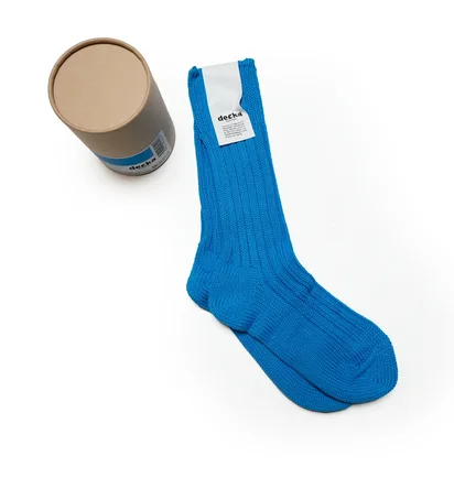 Шкарпетки Decka Cased Heavyweight Blue DE01-4-NBLU