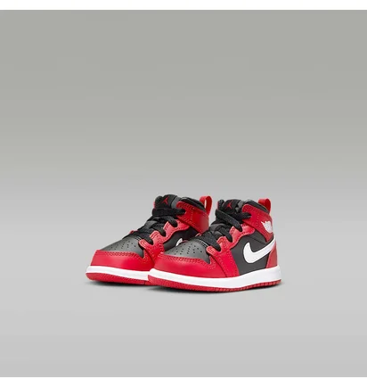 Кроссовки детские Air Jordan 1 Mid Red DQ8425-061