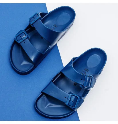Тапочки чоловічі Birkenstock Arizona Eva Blue 1019051