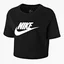 Футболка жіноча Nike W Nsw Tee Essntl Crp Icn Ftr Black BV6175-010