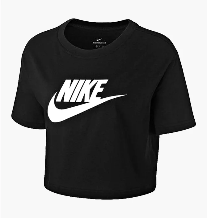 Футболка жіноча Nike W Nsw Tee Essntl Crp Icn Ftr Black BV6175-010