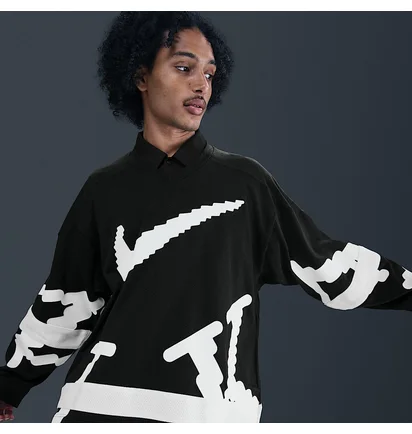 Кофта мужская Nike Hockey Jsy Black HV1137-010