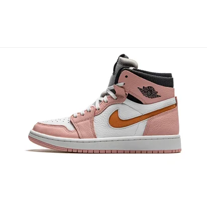 Кросівки жіночі Air Jordan Wmns 1 High Zoom Cm White/Pink CT0979-601