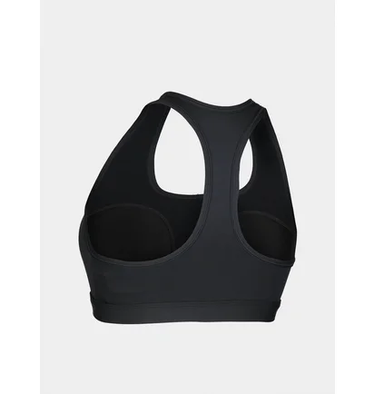 Топ женский Nike Swsh Med Spt Futura Bra Black FB4080-010