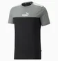 Футболка мужская Puma Essentials+ Block Black/Grey 847426-01