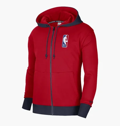 Толстовка мужская Nike Brooklyn Nets Courtside Red DB2180-657
