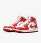 Кроссовки женские Nike 1 Mid Syracuse W Orange/White BQ6472-116