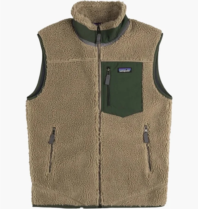 Жилетка мужская Patagonia Classic Retro-X Vest Brown 23048-SBDY