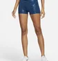 Шорты женские Nike Pro Blue DQ6232-460