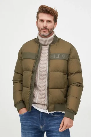 Бомбер мужской Tommy Hilfiger High Loft Olive MW0MW28722