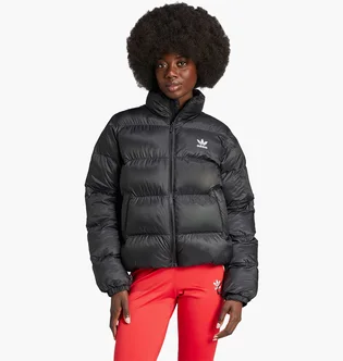 Пуховик жіночий Adidas Adicolor Short Puffer Jacket Black JD0420