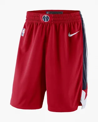 Шорты мужские Nike Nba Swingman Washington Wizards Icon Edition Red AJ5659-657