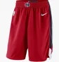 Шорты мужские Nike Nba Swingman Washington Wizards Icon Edition Red AJ5659-657