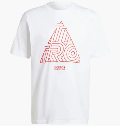 Футболка мужская Adidas House Of Tiro Graphic T-Shirt White IN6257