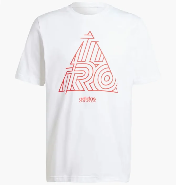 Футболка мужская Adidas House Of Tiro Graphic T-Shirt White IN6257