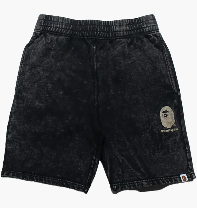 ᐉ Шорты мужские Bape Overdye Sweatshorts Grey 001SPK301003M