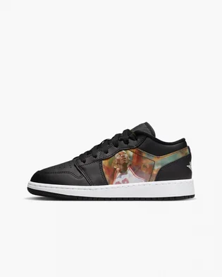 Кроссовки детские Nike Air Jordan 1 Low Black Dr9497-001