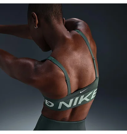Топ жіночий Nike Pro Indy Plunge Green HF7324-338