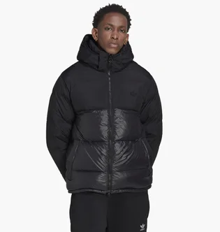 Пуховик чоловічий Adidas Down Regen Hooded Puffer Jacket Black Hl9181