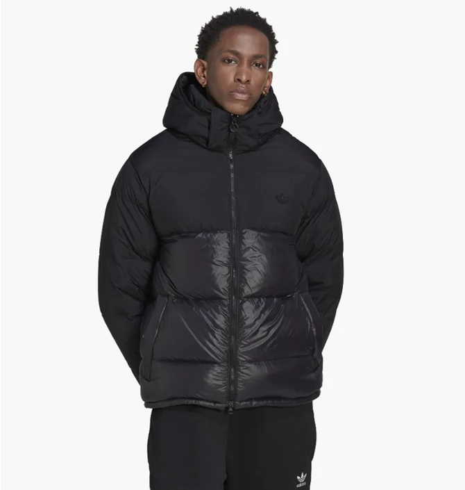 Пуховик мужской Adidas Down Regen Hooded Puffer Jacket Black Hl9181