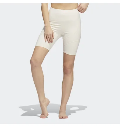 Шорти жіночі Adidas Yoga 4 Elements Studio Pocket Bike Short White Hd4483