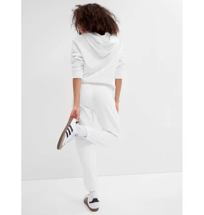 Штаны женские Gap Logo Jogger Sweatpants White 463492-18