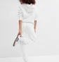 Штаны женские Gap Logo Jogger Sweatpants White 463492-18