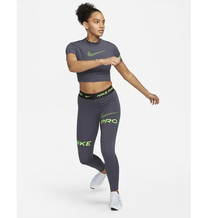 Легінси жіночі Nike Pro Grey DX0080-015