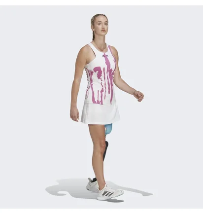 Майка жіноча Adidas Thebe Magugu Tennis New York Y-Back Tank Top White Ht4236